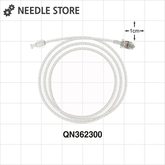 [QN362300] 루어락 고압 연장라인 1200Psi Extension tube 약1255mm
