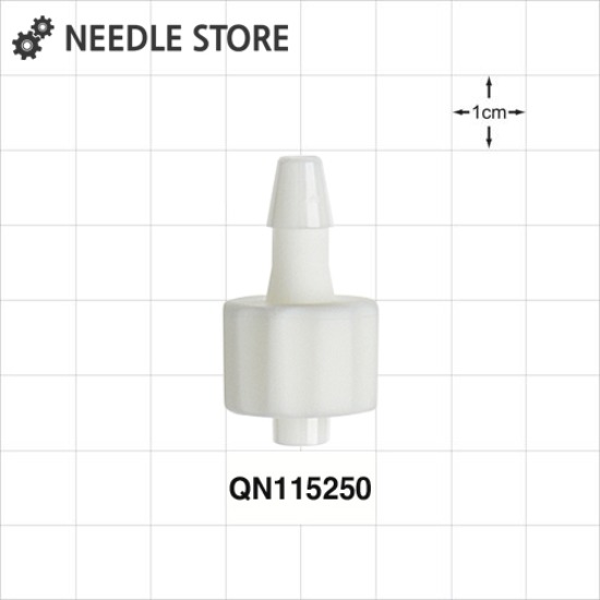 [QN115250]루어 락 튜빙 커넥터(Nylon)내경 3/32 인치3.2mm 튜빙에 적합