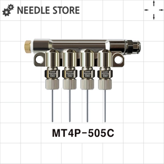 [MT4P-505C] 다중 분배용 매니폴더 캡 어뎁터+노즐 포함셋트