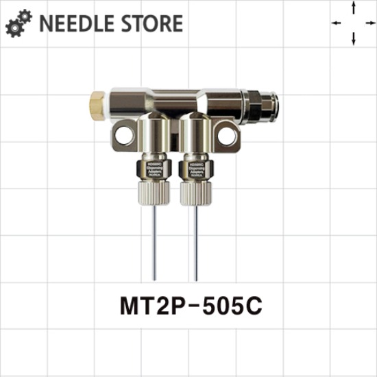 [MT2P-505C] 다중 분배용 매니폴더 캡 어뎁터+노즐 포함셋트