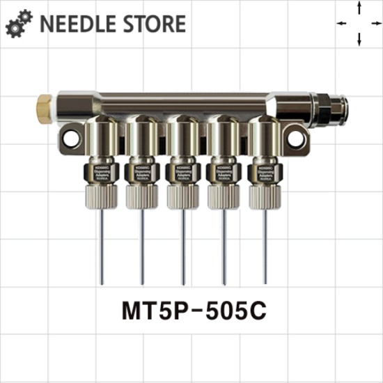 [MT5P-505C] 다중 분배용 매니폴더 캡 어뎁터+노즐 포함셋트