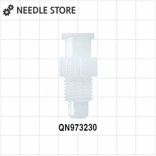 [QN973230]나사산 암나사형 Luer Lock 커넥터, 3.1mm 스루 홀