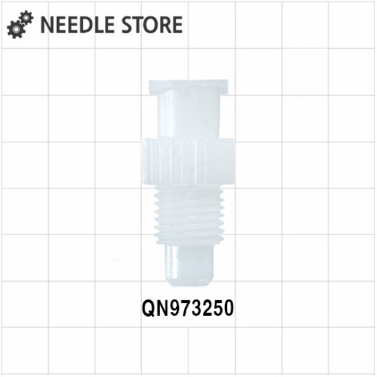 [QN973250]나사산 암나사형 Luer Lock 커넥터, 3.9mm 스루 홀
